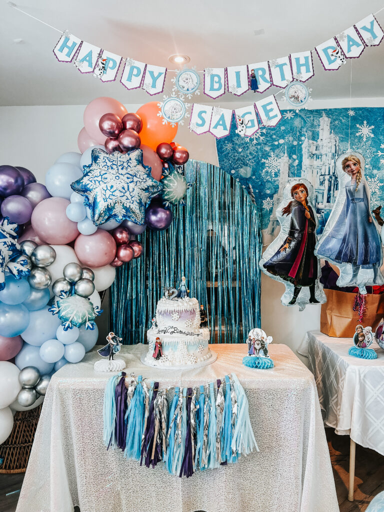 2nd Frozen birthday party 