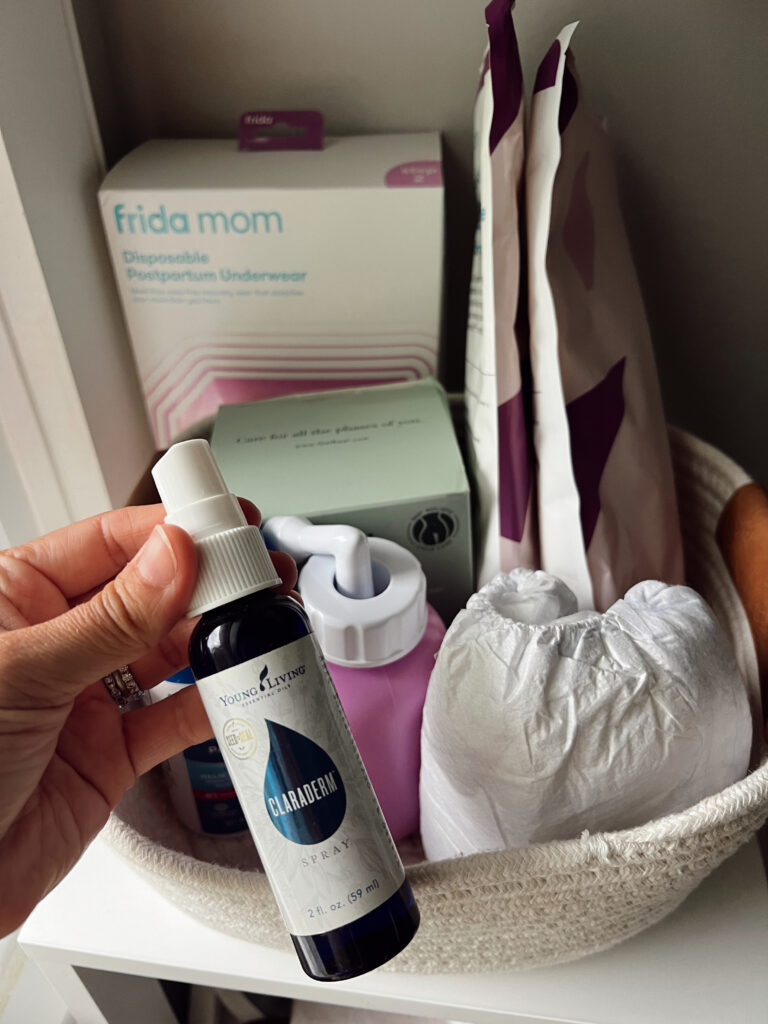 young living claraderm spray postpartum recovery 